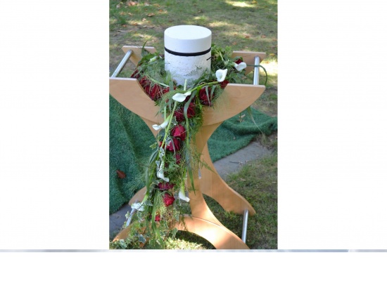 037 ``Rote Rosen, weiße Calla``  